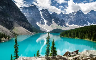 Epic Scenic Wallpaper Nature Wallpaper 4K 2880x1800 Scenic, Hd, Landscape, Of, Moraine, Lake, In, Banff, National, Park, Featuring, Turquoise, White, Ultrawide, QHD