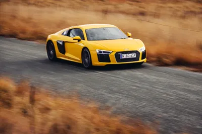 Yellow V10 Supercar Speeding Winding Cars Wallpaper 4K 4096x2731 Yellow, Audi, R8, V10, Supercar, Speeding, On, A, Winding, Road, Captured, Sharp, Brown, Orange, Landscape, 4k