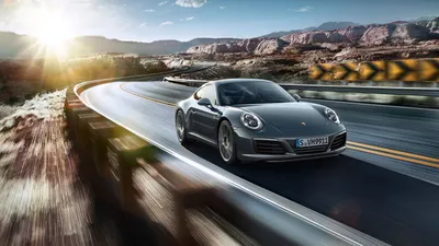 Dreamy Silver Wallpaper Cars Wallpaper 4K 3200x1800 Silver, Porsche, 911, Carrera, On, A, Winding, Desert, Highway;, Sunrise, Quad, Desktop, Gray, White, Ultrawide, QHD