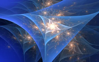 Abstract Fractal Pattern Translucent Abstract Wallpaper 4K 2560x1600 Abstract, Fractal, Pattern, Of, Translucent, Blue, Arcs, And, Glowing, Star-like, Clusters, Quad, Brown, Ultrawide, QHD