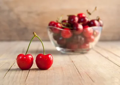 Misty Vibrant Wallpaper Abstract Wallpaper 4K 3383x2417 Hd, Desktop, Wallpaper, Featuring, Vibrant, Red, Cherries, With, Two, Sharp, Focus, Wooden, Gray, Landscape, QHD