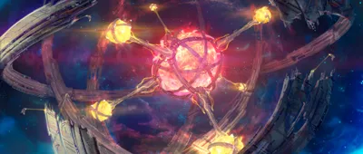Conceptual Dyson Sphere Megastructure Capturing Space Wallpaper 4K 3840x1634 Hd, Wallpaper, Of, A, Conceptual, Dyson, Sphere, Megastructure, Capturing, Energy, Star, Set, Brown, Pink, Ultrawide, 4k