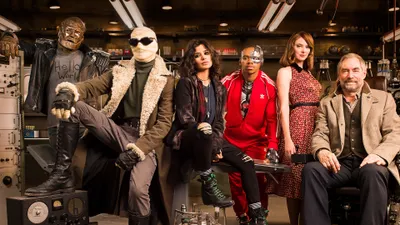 Doom Patrol Show Cast Technology Wallpaper 4K 3840x2160 Doom, Patrol, Tv, Show, Cast, Including, Robotman, Negative, Man, Crazy, Jane, Cyborg, White, Ultrawide, 4k