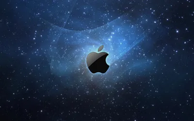 Golden Apple Wallpaper Space Wallpaper 4K 1680x1050 Hd, Desktop, Wallpaper, Featuring, The, Apple, Inc., Logo, Against, Dreamy, Starry, Brown, Ultrawide