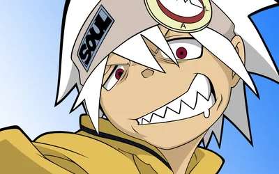 Dark Anime Wallpaper Gradients Wallpaper 4K 1920x1200 Anime, Soul, Eater, Hd, Pc, Wallpaper, Grinning, White-haired, Evans, Sharp, Teeth, Red, White, Gray, Ultrawide, Full HD