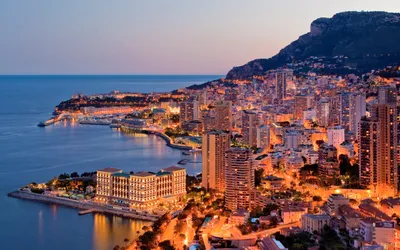 Crisp Quad Wallpaper World Wallpaper 4K 2560x1600 2k, Quad, Hd, Pc, Desktop, Wallpaper, Panoramic, Evening, Cityscape, Monaco, Along, Ocean, White, Gray, Ultrawide, QHD