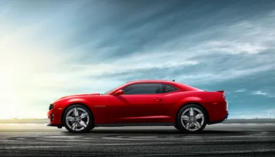 Radiant Red Wallpaper Cars Wallpaper 4K 3000x1721 Red, Chevrolet, Camaro, Zl1, Muscle, Car, Side, Profile, Wide, Road, Under, Dramatic, Gray, Ultrawide, QHD