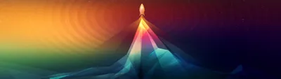 Radiant Abstract Wallpaper Nature Wallpaper 4K 3840x1080 Abstract, Artistic, Hd, Pc, Desktop, Wallpaper, And, Background, Showing, Radiant, Geometric, Mountain, Brown, Ultrawide, 4k