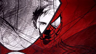 Dark Dynamic Wallpaper Black/Dark Wallpaper 4K 1920x1080 Hd, Pc, Desktop, Wallpaper, Featuring, A, Dynamic, Split, Spider-man, Peter, Parker, Movie, White, Ultrawide, Full HD