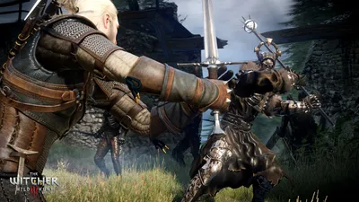 Geralt Rivia Battles Imlerith Definition Games Wallpaper 4K 1920x1080 Geralt, Of, Rivia, Battles, Imlerith, In, A, High-definition, Scene, Witcher, Wild, Hunt, Gray, Ultrawide, Full HD
