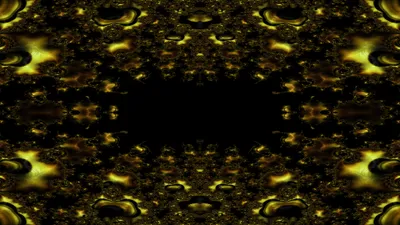 Dreamy Trippy Wallpaper Black/Dark Wallpaper 4K 3840x2160 Trippy, Psychedelic, Dark, Fractal, Abstract, In, Black, And, Gold, Mirrored, Symmetry, High-contrast, Brown, Ultrawide, 4k