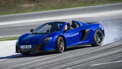 Blue Mclaren 650s Cars Wallpaper 4K 1920x1080 Blue, Mclaren, 650s, Spider, Supercar, Speeding, On, A, Racetrack, Captured, High, Definition, Gray, Ultrawide, Full HD