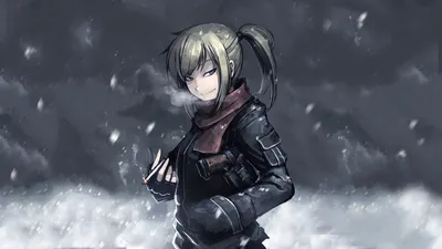 Dreamy Military Wallpaper Nature Wallpaper 4K 1920x1080 Hd, Pc, Desktop, Wallpaper, Of, A, Military, Anime, Girl, Tactical, Gear, Scarf, White, Ultrawide, Full HD