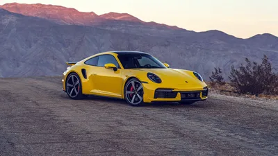 Epic Yellow Wallpaper Cars Wallpaper 4K 7680x4320 Yellow, Porsche, 911, Turbo, On, A, Desert, Road, Sunset, Ultra, Desktop, Highlighting, White, Ultrawide, 4K