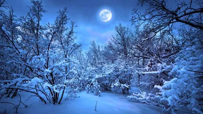 Misty Luminous Wallpaper Space Wallpaper 4K 3840x2160 Hd, Desktop, Wallpaper:, Featuring, A, Luminous, Full, Moon, Over, Snow-covered, Woodland, Twilight, Brown, Red, Pink, Ultrawide, 4k