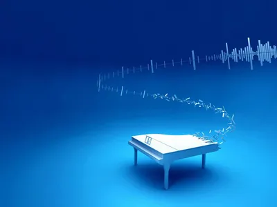 Vivid White Wallpaper Abstract Wallpaper 4K 1920x1440 Hd, Pc, Desktop, Wallpaper, Featuring, A, White, Piano, Floating, Musical, Notes, Soundwave, Red, Brown, Landscape, Full HD