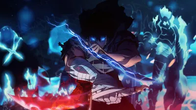 Vibrant Anime Wallpaper Abstract Wallpaper 4K 3840x2160 Hd, Anime, Wallpaper:, Featuring, A, Dynamic, Image, Of, Sung, Jin-woo, Solo, Leveling, Red, Pink, Green, Ultrawide, 4k