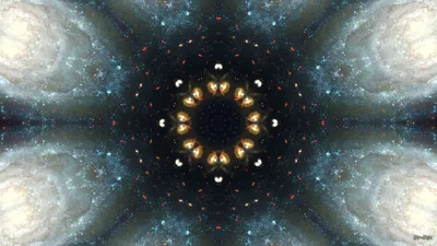 Moody Pearl Wallpaper Space Wallpaper 4K 1920x1080 Pearl, Galaxy, Mandala, Gray, Brown, Ultrawide, Full HD