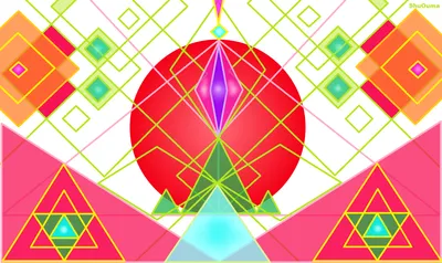 Bold Vibrant Wallpaper Wallpaper 4K, Abstract category