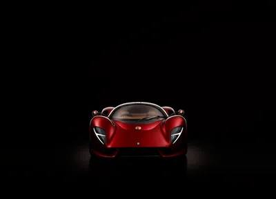 Front Red Tomaso Cars Wallpaper 4K 11227x8120 Front, View, Of, A, Red, De, Tomaso, P72, Car, High-end, Supercar, Vehicle, Brown, Landscape, 4k