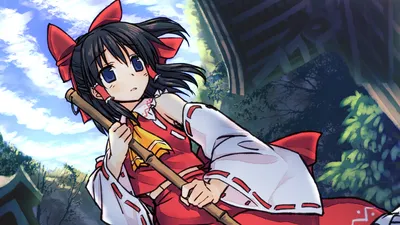 Radiant Reimu Wallpaper Abstract Wallpaper 4K 1920x1080 Reimu, Hakurei, Anime, Touhou, Hd, Desktop, Wallpaper, White, Ultrawide, Full HD