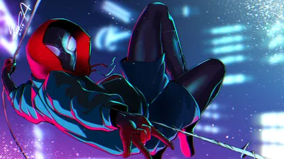 Miles Morales Spider Man Movie Abstract Wallpaper 4K 2881x1618 Hd, Pc, Desktop, Wallpaper, Featuring, Miles, Morales, As, Spider-man, Movie, Into, Spider-verse, Brown, Ultrawide, QHD