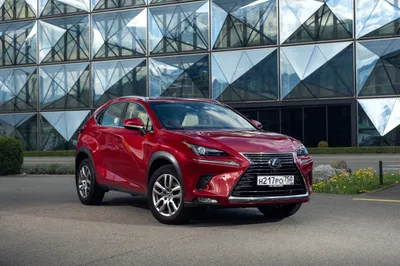 Red Lexus Suv Front Faceted Cars Wallpaper 4K 4096x2731 Red, Lexus, Nx, Suv, Parked, In, Front, Of, Faceted, Glass, Building, High-detail, Gray, Landscape, 4k