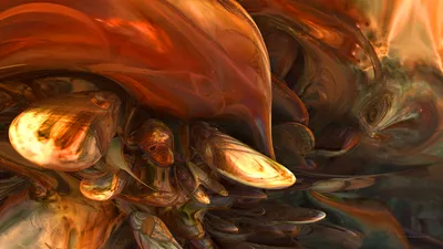 Cgi Red Abstract Abstract Wallpaper 4K 1920x1080 Hd, Cgi, Desktop, Wallpaper, Featuring, A, Red, Abstract, Fractal, Rendered, Mandelbulb, Showcasing, Brown, Ultrawide, Full HD