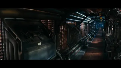 Serene Depicting Wallpaper Black/Dark Wallpaper 4K 1920x1080 Hd, Pc, Desktop, Wallpaper, Depicting, A, Dark, Industrial, Sci‑fi, Corridor, Movie, Alien, Gray, Ultrawide, Full HD