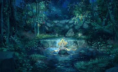 Jirachi Pok Mon Nature Wallpaper 4K 1920x1180 Hd, Desktop, Wallpaper, Featuring, Jirachi, A, Pokémon, In, Pok, Mon, Illuminated, Forest, Brown, Ultrawide, Full HD