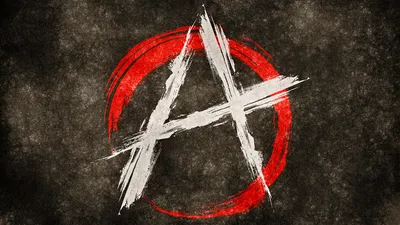 Dark Themed Bold Black/Dark Wallpaper 4K 1920x1080 Hd, Dark-themed, Pc, Desktop, Wallpaper, Featuring, A, Bold, Distressed, White, Anarchy, Symbol, Gray, Ultrawide, Full HD
