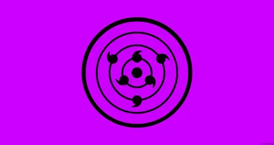 Moody Minimalist Wallpaper Minimal Wallpaper 4K 8500x4500 Minimalist, 8k, Ultra, Hd, Purple, Rinnegan, Symbol, From, Naruto, Boruto, Anime, Designed, Ultrawide, 4k
