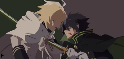 Minimalist Anime Ichir Hyakuya Minimal Wallpaper 4K 7680x3682 Minimalist, 4k, Ultra, Hd, Anime, Wallpaper, Featuring, Yūichirō, Ichir, Hyakuya, Mikaela, Seraph, Gray, Ultrawide