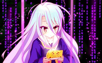 Moody Shiro Wallpaper Games Wallpaper 4K 1920x1200 Hd, Pc, Desktop, Wallpaper, Featuring, Shiro, From, The, Anime, Game, Life, Vibrant, White, Ultrawide, Full HD