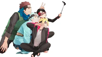 Misty Mitsuki Wallpaper Abstract Wallpaper 4K 1920x1080 Hd, Desktop, Wallpaper, Featuring, Mitsuki, Sarada, Uchiha, And, Boruto, Uzumaki, Anime, Taking, White, Ultrawide, Full HD