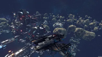 Calm Space Wallpaper Space Wallpaper 4K 1920x1080 Hd, Desktop, Wallpaper, Featuring, A, Space, Scene, From, Fringe, Wars, Ships, Asteroid, Black, Brown, Ultrawide, Full HD