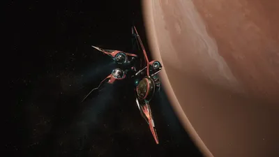 Misty Planet Wallpaper Space Wallpaper 4K 1920x1080 Planet, Space, Spaceship, Video, Game, Star, Citizen), Hd, Desktop, Gray, Brown, Ultrawide, Full HD