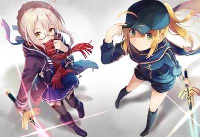 Two Characters Fate Grand Abstract Wallpaper 4K 2000x1379 Hd, Desktop, Wallpaper, Featuring, Two, Characters, From, Fate/grand, Fate, Grand, Order, Anime, White, Landscape, Full HD