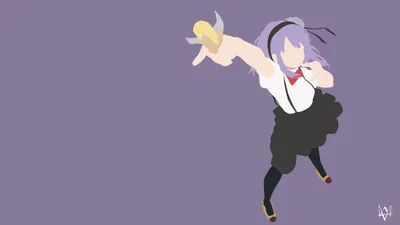 Minimalist Anime Shidare Minimal Wallpaper 4K 1920x1080 Minimalist, Hd, Anime, Wallpaper, Of, Shidare, Hotaru, From, Dagashi, Kashi, Featuring, Purple, Gray, Brown, White, Ultrawide, Full HD