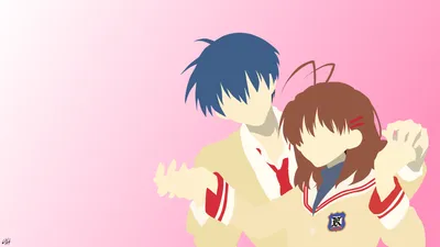 Golden Minimalist Wallpaper Minimal Wallpaper 4K 3840x2160 Minimalist, Hd, Desktop, Wallpaper, Featuring, Tomoya, Okazaki, And, Nagisa, Furukawa, Anime, Clannad, White, Ultrawide, 4k