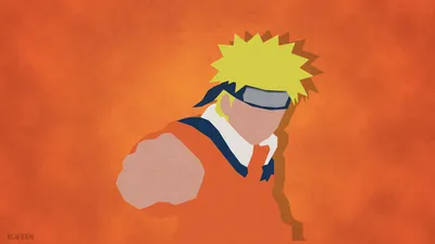 Moody Minimalist Wallpaper Minimal Wallpaper 4K 1920x1080 Minimalist, Hd, Pc, Wallpaper, Featuring, Anime, Character, Naruto, Uzumaki, Blonde, Hair, Against, Orange, Ultrawide, Full HD