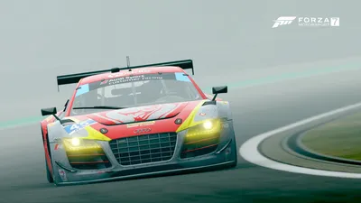 Race Car Misty Track Cars Wallpaper 4K 1920x1080 Hd, Pc, Desktop, Wallpaper, Audi, Race, Car, On, Misty, Track, Forza, Motorsport, Gray, Ultrawide, Full HD