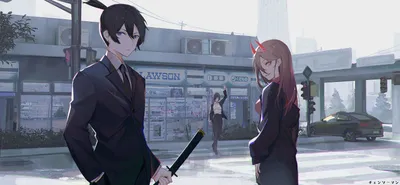 Dark Himeno Wallpaper World Wallpaper 4K 3250x1502 Hd, Desktop, Wallpaper, Of, Himeno, Power, And, Aki, Hayakawa, (chainsaw, Man, Anime, White, Gray, Ultrawide, QHD