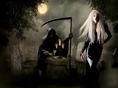 Dark Dark Wallpaper Black/Dark Wallpaper 4K 1920x1420 Dark, Hd, Pc, Desktop, Wallpaper/background:, Grim, Reaper, In, Hooded, Cloak, Scythe, Seated, Gray, Landscape, Full HD