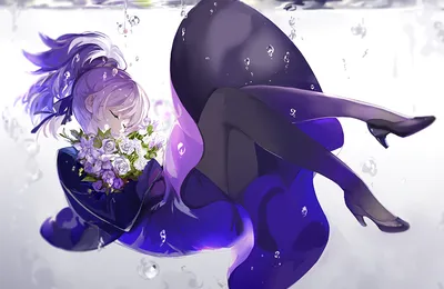 Serene Yin Darker Than Black/Dark Wallpaper 4K 1920x1248 A, Serene, Hd, Wallpaper:, Featuring, Yin, From, Darker, Than, Black, Depicted, Underwater, White, Ultrawide, Full HD