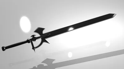 Bright Anime Wallpaper Minimal Wallpaper 4K 1920x1080 Hd, Anime, Wallpaper:, Featuring, The, Iconic, Sword, From, Art, Online, Set, Against, White, Ultrawide, Full HD