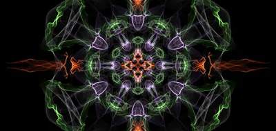 Abstract Generative Design Vibrant Green Abstract Wallpaper 4K 1920x914 Hd, Pc, Desktop, Wallpaper, Featuring, An, Abstract, Generative, Design, Vibrant, Green, Purple, Black, Ultrawide, Full HD