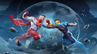Invincible Two Armored Abstract Wallpaper 4K 3840x2160 Invincible, Vs., 4K, Ultra, Hd, Pc, Desktop, Wallpaper, Two, Armored, Superheroes, Clash, Brown, Ultrawide