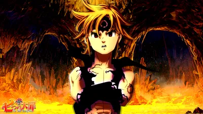 Epic Meliodas Wallpaper Abstract Wallpaper 4K 1920x1080 Hd, Desktop, Wallpaper, Of, Meliodas, From, The, Seven, Deadly, Sins, Featuring, His, Black, Ultrawide, Full HD