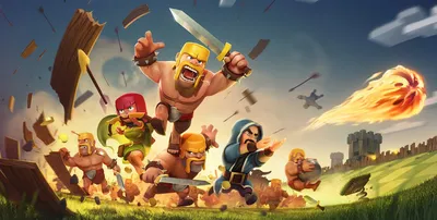 Bold Clash Wallpaper Abstract Wallpaper 4K 2139x1080 Hd, Clash, Of, Clans, Wallpaper, Featuring, Animated, Characters, Charging, Into, Battle, Fortress, Gray, Ultrawide, Full HD